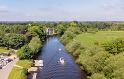 The River Ouse at The Boatyard York