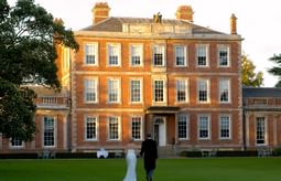 Couple infront of house