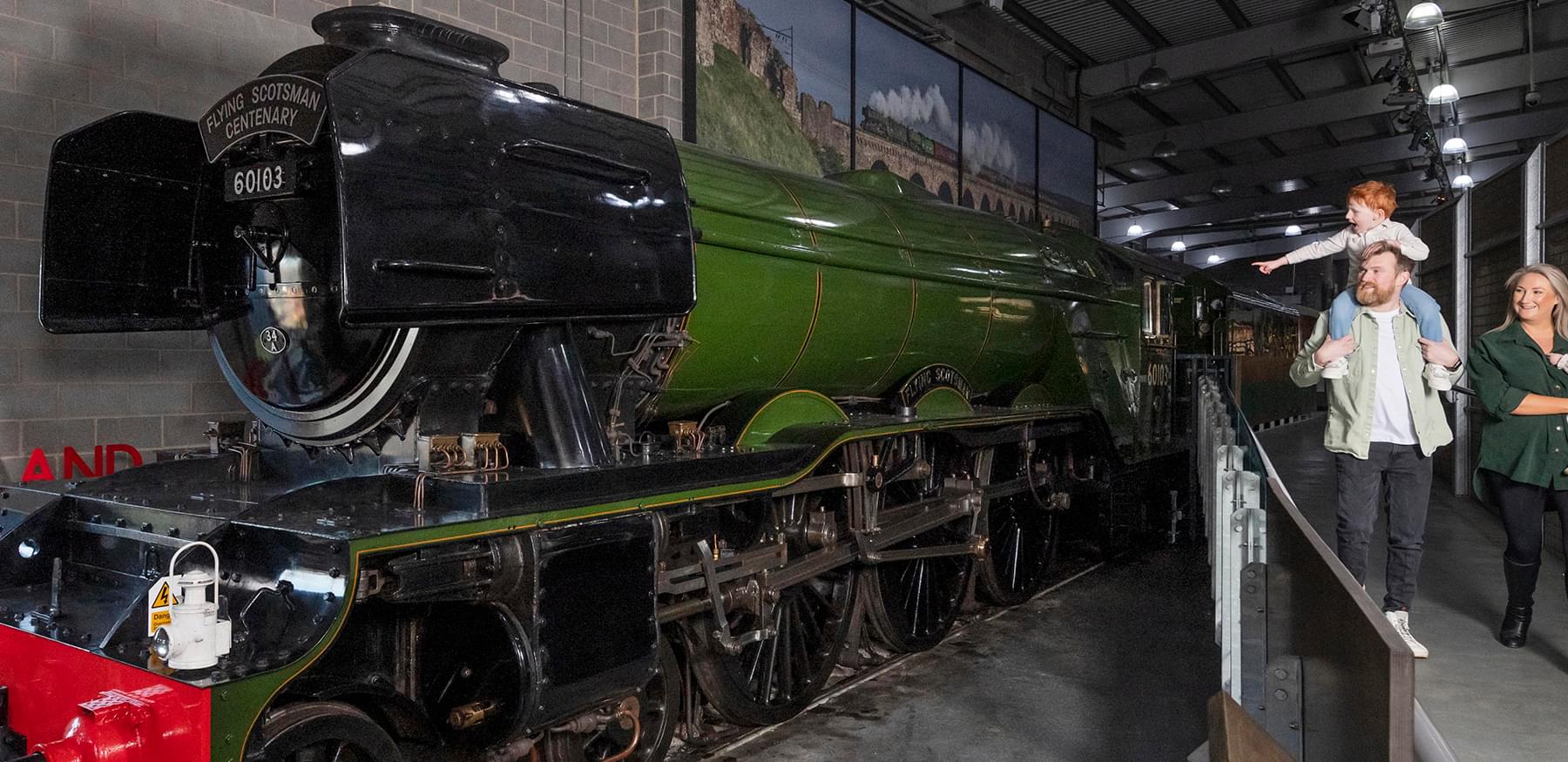NRM e News Header Flying Scotsman