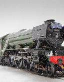 Scotsman in the snow in North Yard 2 March 2016 Credit NRM 1
